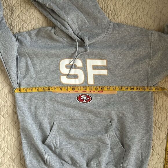 NFL Team Apparel "San Francisco 49ers" Hooded Sweatshirt, Unisex, NWOT, Large - Picture 9 of 9